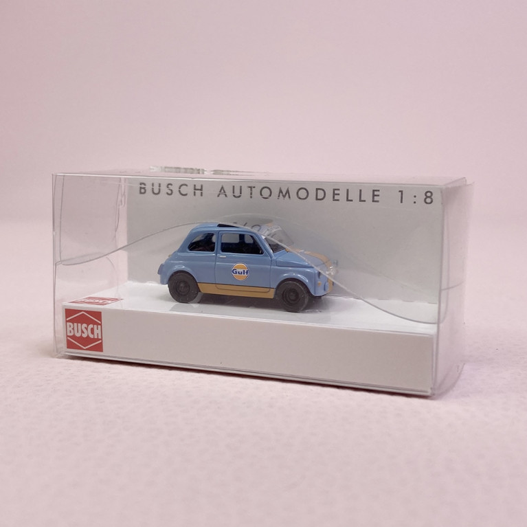 Fiat 500 Racing "Gulf" - BUSCH 48731 - HO 1/87
