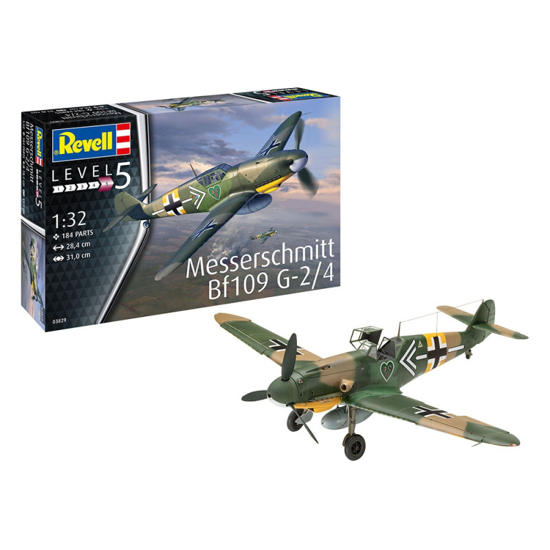 Messerschmitt Bf109G-2/4 - REVELL 3829 - 1/32