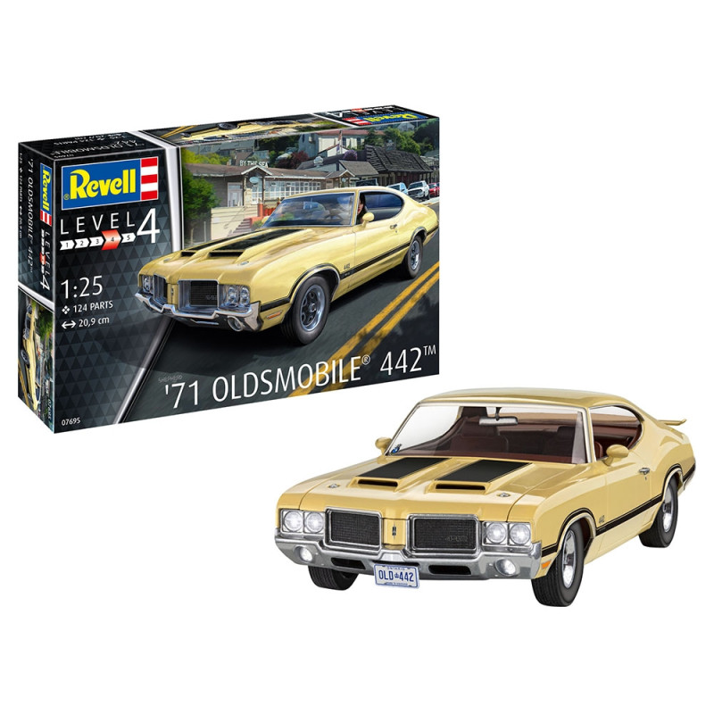 Oldsmobile 442 Coupé 1971 - REVELL 7695 - 1/25