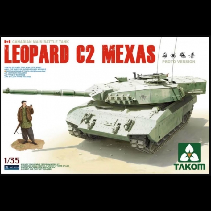 Tank  Leopard C2 Mexas  - 1/35 - TAKOM 2003