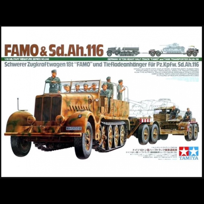 Tank Famo & Sd.Ah.116 18T  - 1/35 - TAMIYA 35246