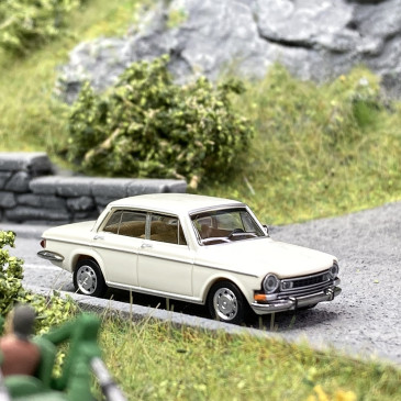 Simca 1301, Blanche - HERPA 420464002 - HO 1/87