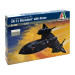 Avion SR-71 Blackbird with drone - 1/72 - ITALERI 145