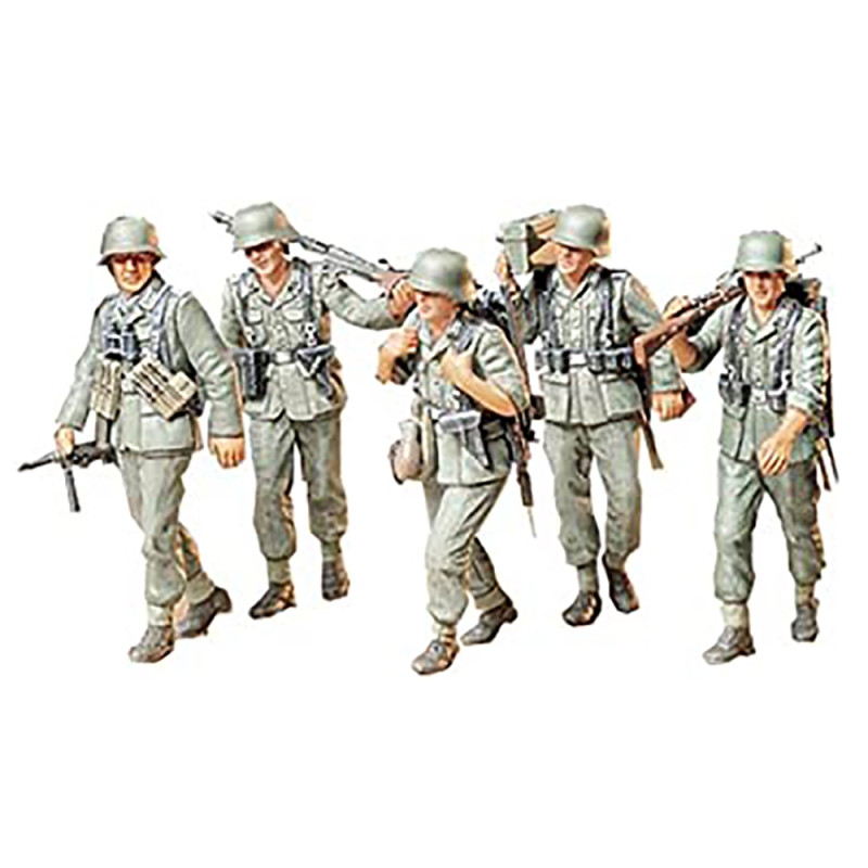 German machine gun crew on maneuver  - 1/35 - TAMIYA 35184