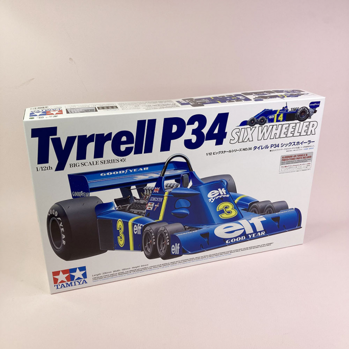 Tyrrell P34, à six roues - TAMIYA 12036 - 1/12