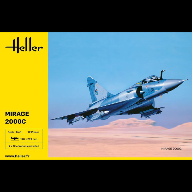 Mirage 2000C - For Heller/Eduard Pavla Models C48024