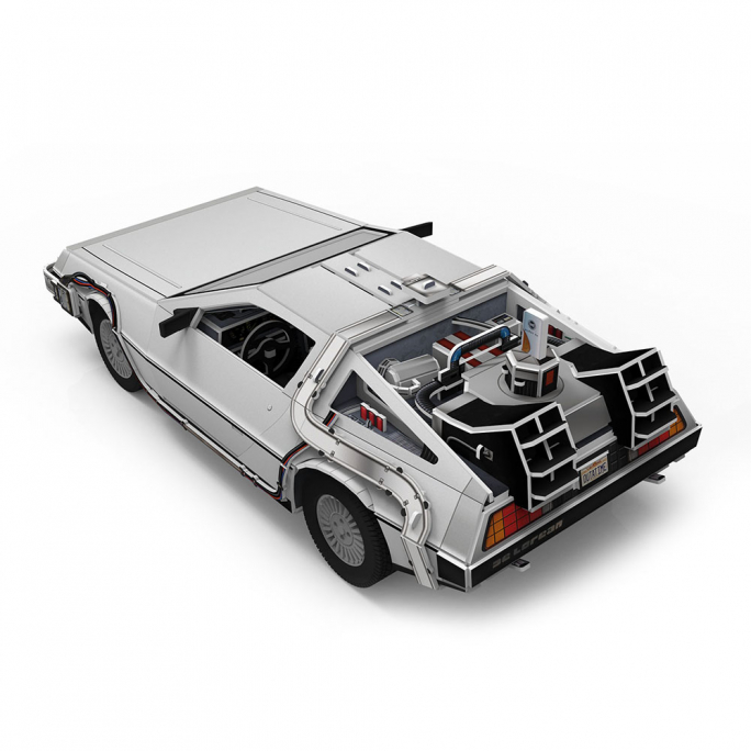 DeLorean DMC-12, Retour vers le Futur, Puzzle 3D - REVELL 00221