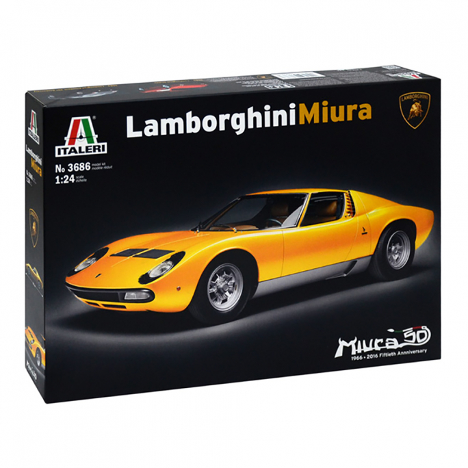 Lamborghini Miura - ITALERI 3686 - 1/24
