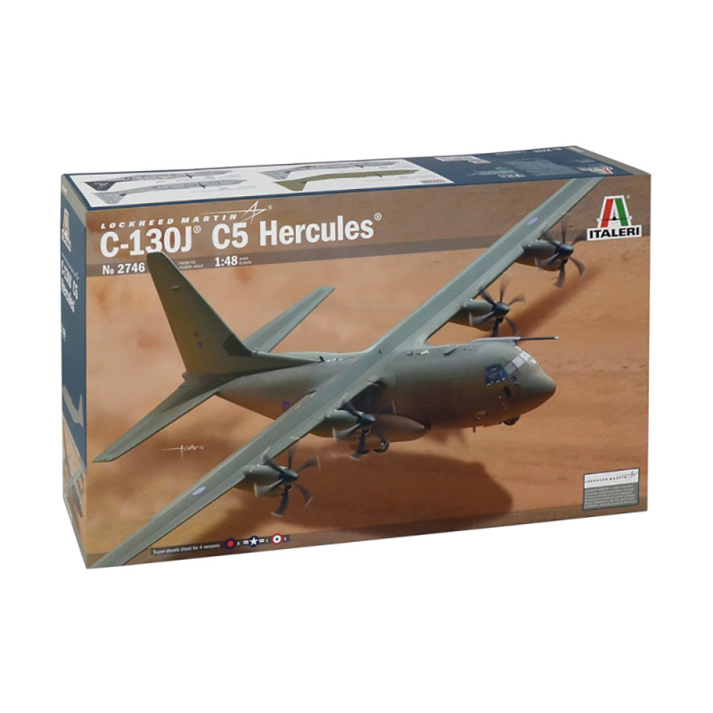 Avion de Transport Militaire C-130J C5 HERCULES - ITALERI 2746 - 1/48