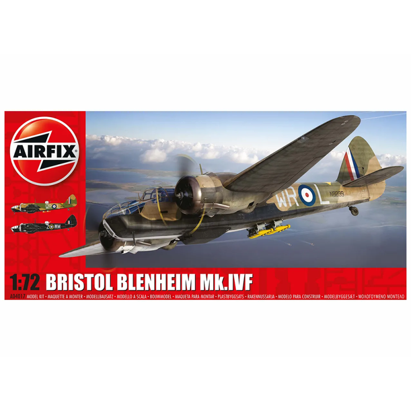 Avion de combat Bristol Blenheim Mk.IVF - AIRFIX A04017 - 1/72