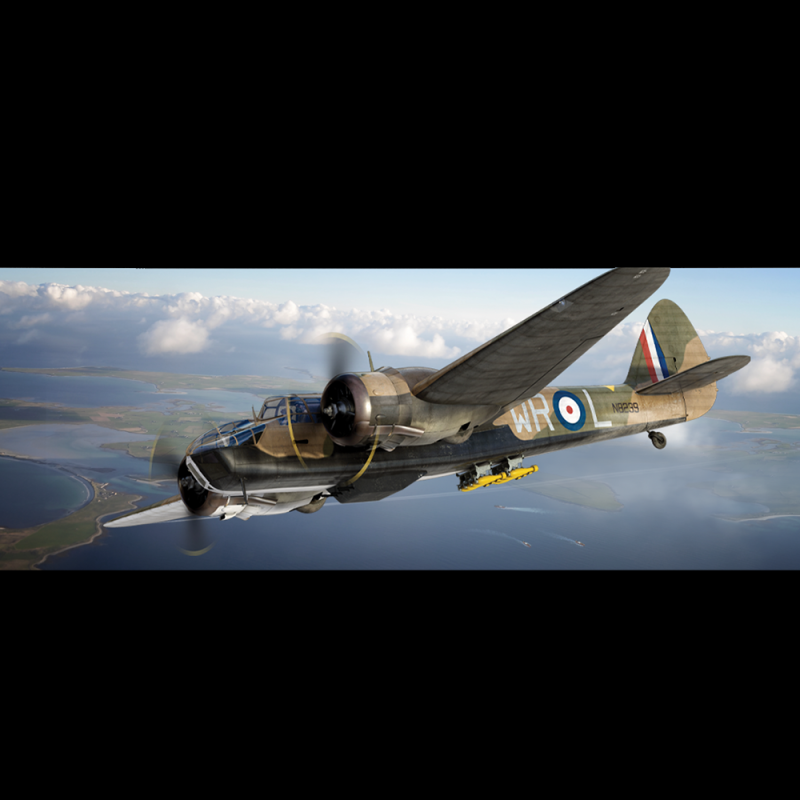 Avion de combat Bristol Blenheim Mk.IVF - AIRFIX A04017 - 1/72