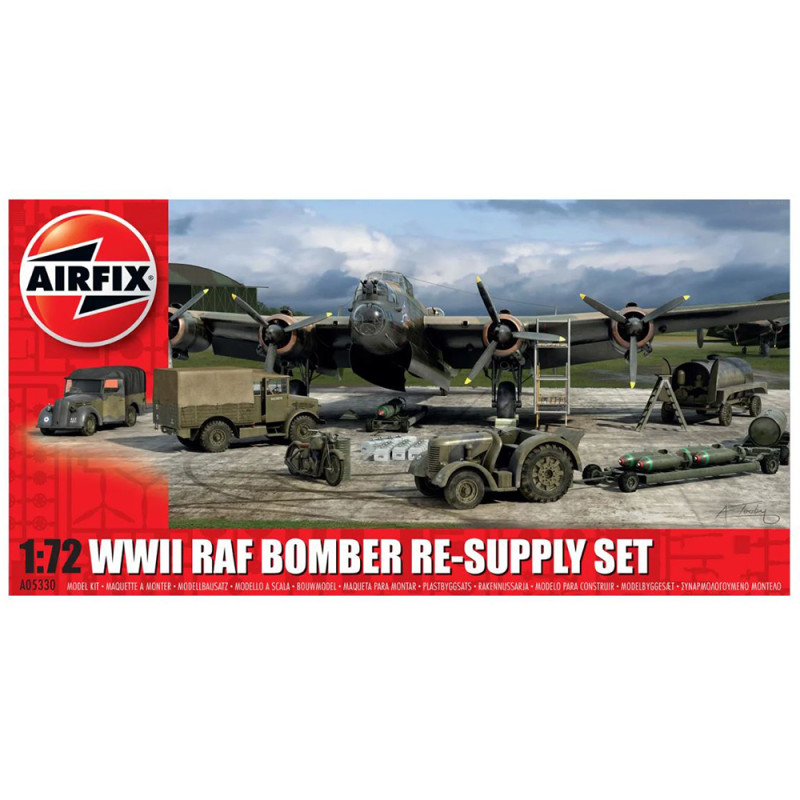 Ensemble de réapprovisionnement RAF WW2 - AIRFIX A05330 - 1/72