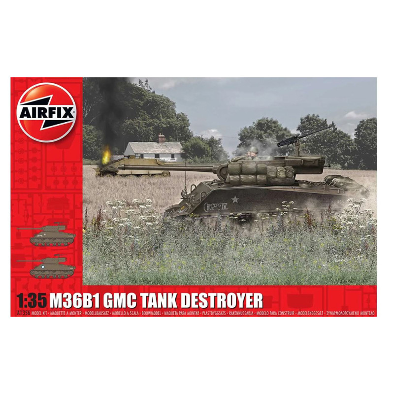 Char / Tank GMC M36B1 DESTROYER - AIRFIX A1356 - 1/35