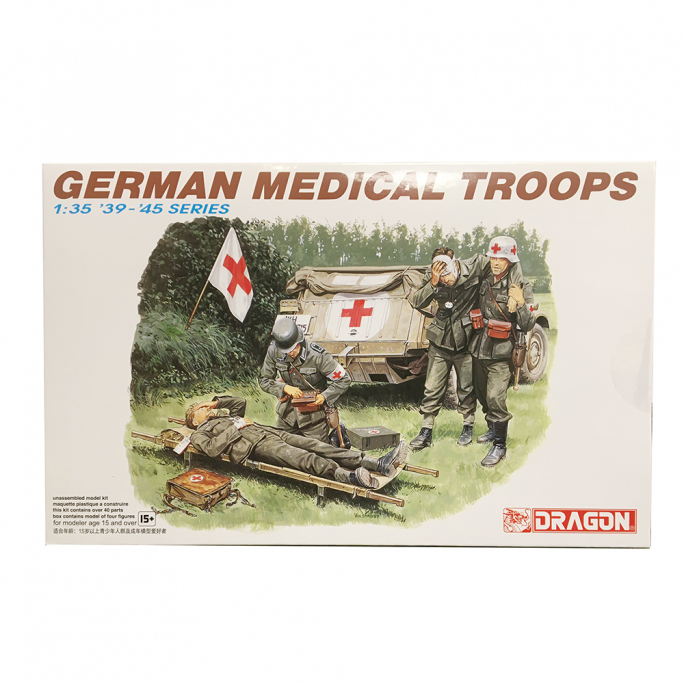 Troupes médicales allemandes - DRAGON 6074 - 1/35