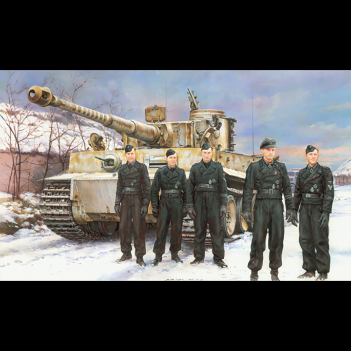 Char / Tank Tiger 1, Début Prod. M. Wittmann - DRAGON 6730 - 1/35