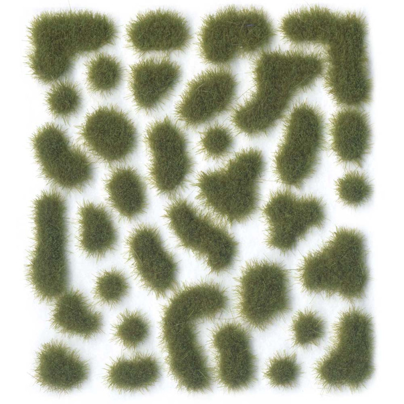 Touffes d'herbe Vert Sec, Sauvage, 2mm (x35) - VALLEJO SC401