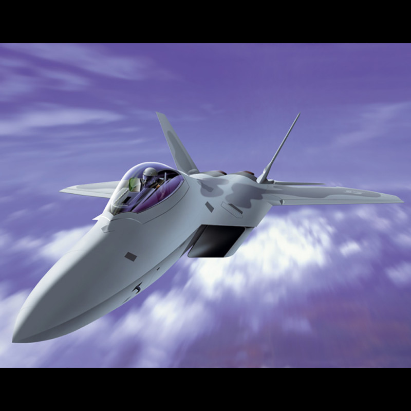 Avion F/A-22 Raptor Lockheed Martin - ITALERI 1207 - 1/72