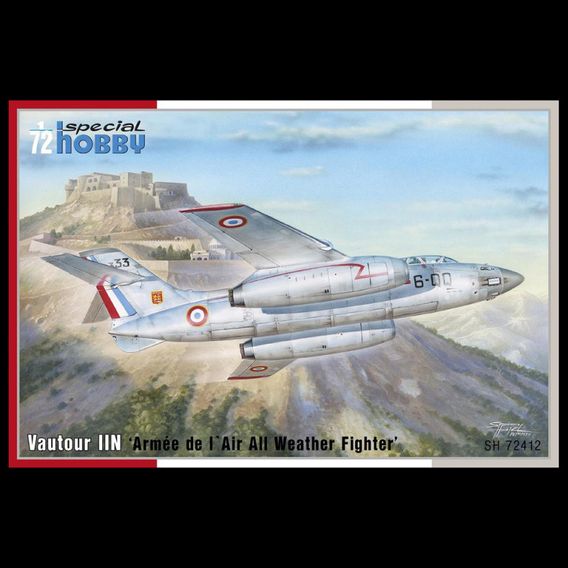 Avion Vautour IIN  - 1/72 - SPECIAL HOBBY 72412