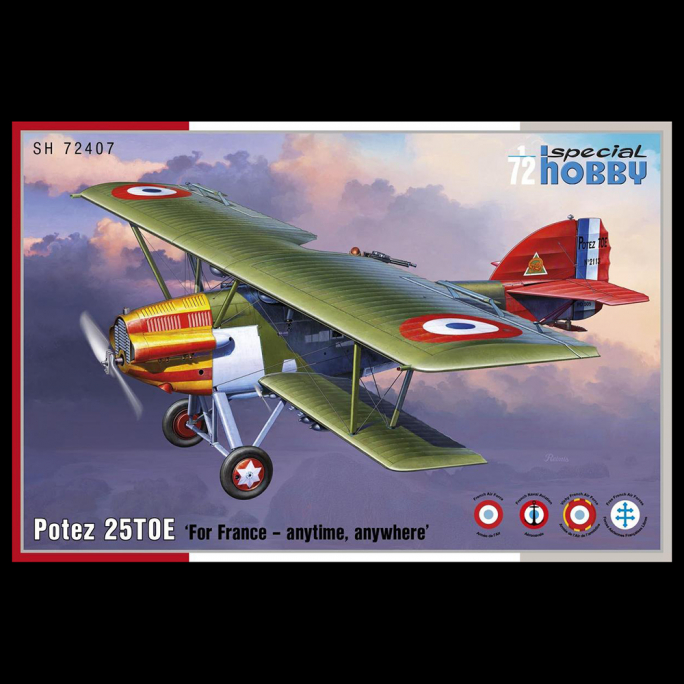 Avion Potez 25TOE  - 1/72 - SPECIAL HOBBY 72407