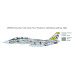 Avion F-14A Tomcat - 1/72 - ITALERI 1414