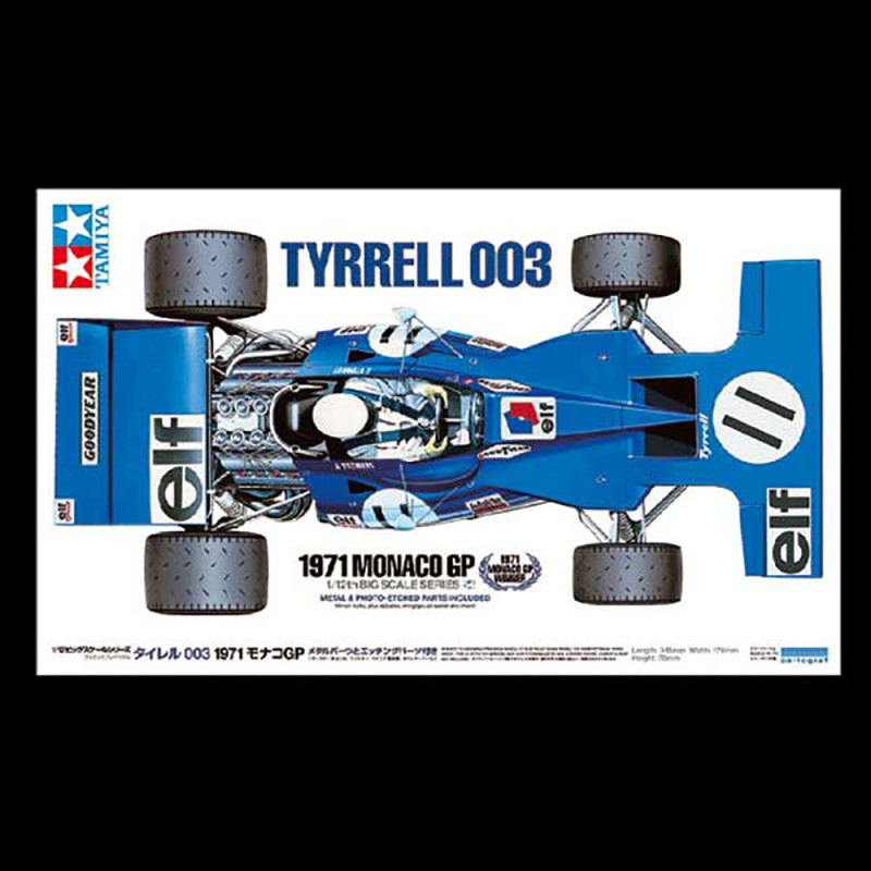 Tyrrell 003 1971 GP Monaco - TAMIYA 12054 - 1/12