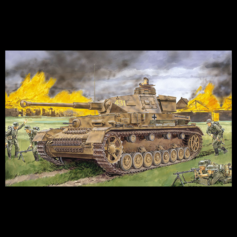 Char / Tank Panzer IV Ausf.F2(G) - DRAGON 6360 - 1/35