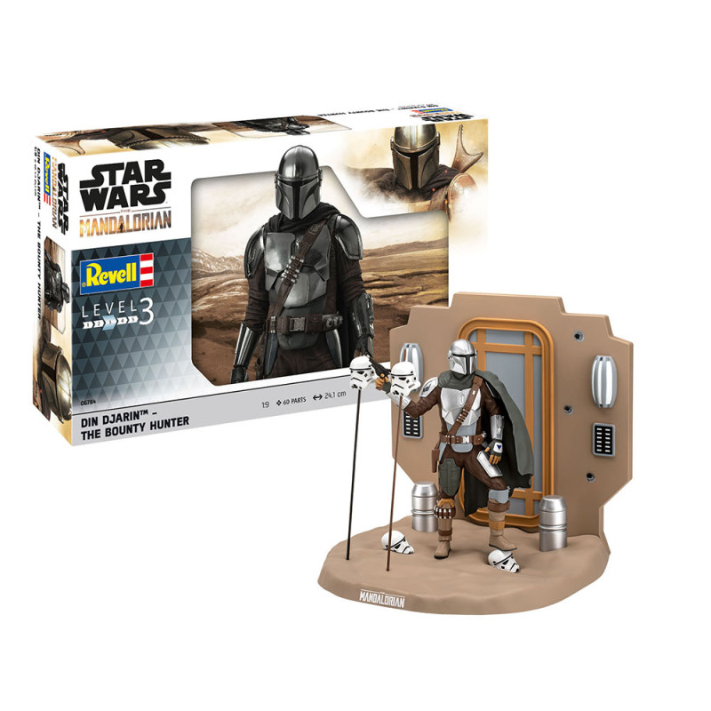 Din Djarin, Chasseur de Primes, Star Wars, The Mandalorian - REVELL 6784 - 1/9