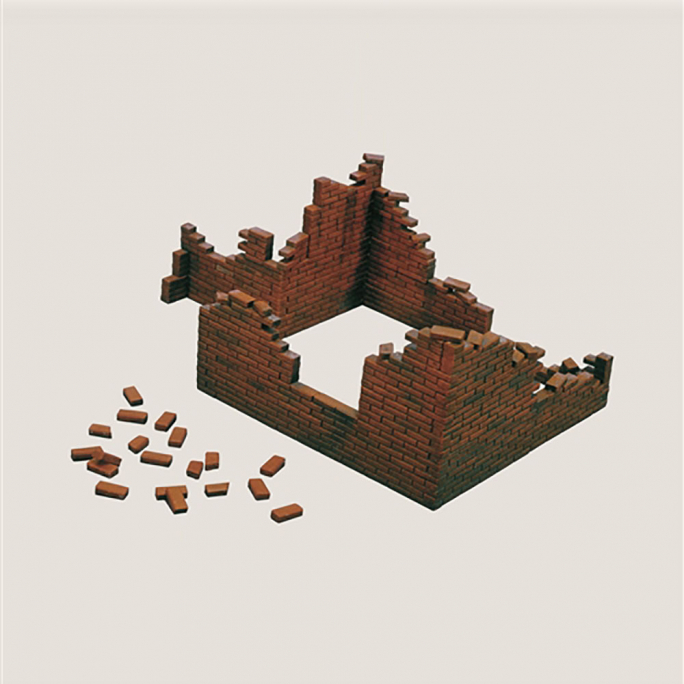 Ruines d'un mur en briques   - 1/35 - ITALERI 405