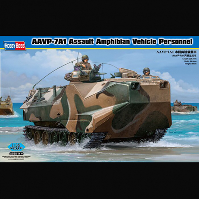 Char d'assaut amphibie AAVP-7A1  - 1/35 - HOBBYBOSS 82410