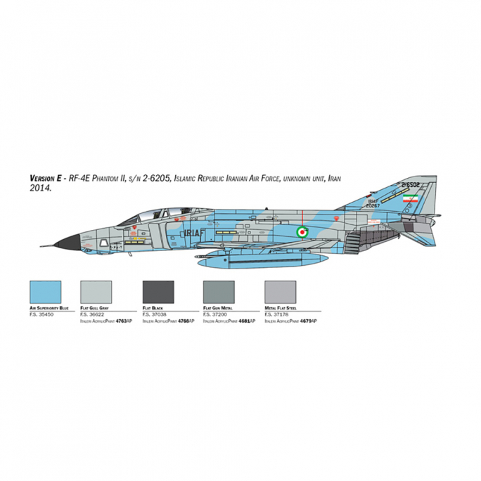 Chasseur RF-4E Phantom 2 - ITALERI 2818 - 1/48
