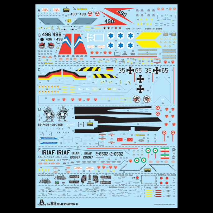 Chasseur RF-4E Phantom 2 - ITALERI 2818 - 1/48