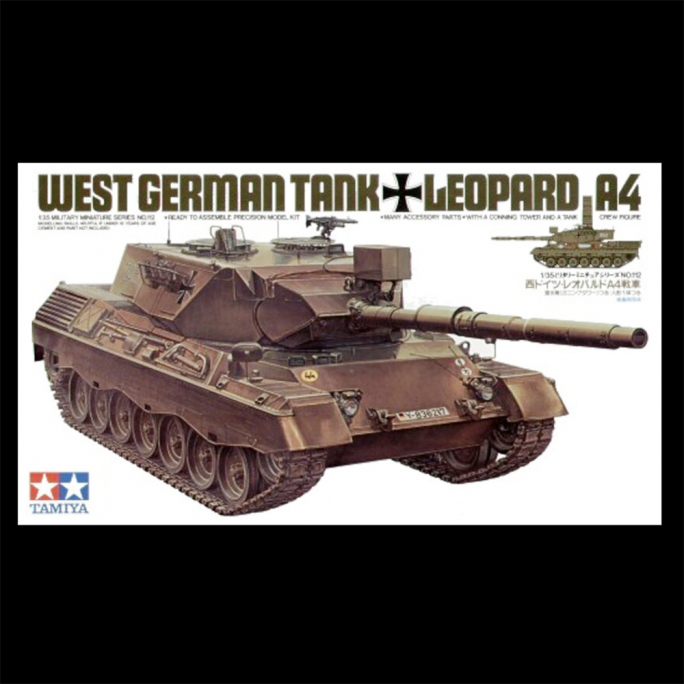 Tank Leopard A4 west German - 1/35 - TAMIYA 35112