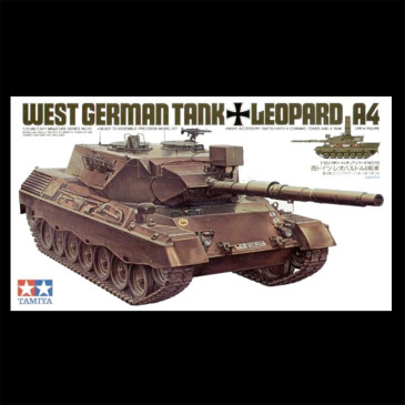 Tank Leopard A4 west German - 1/35 - TAMIYA 35112
