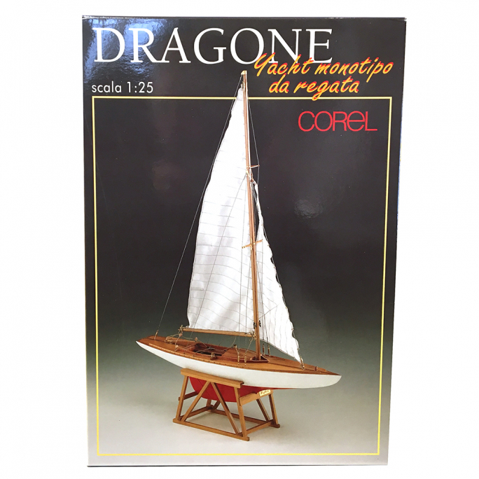 Yacht / Voilier de régate Monotype "DRAGONE" SM51 - COREL 72001051 - 1/25