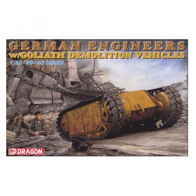 Tank Goliath et sapeur Allemand   - 1/35 - DRAGON 6103