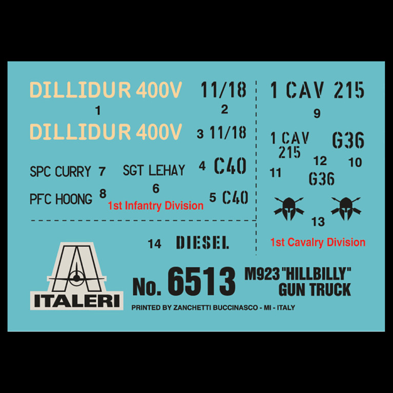 M923 Hillbilly gun truck - 1/35 - ITALERI 6513