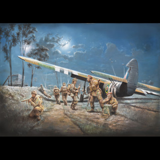 Italeri – Maquette Planeur AS.51 Horsa + Paras – Échelle 1/72 – À Assembler