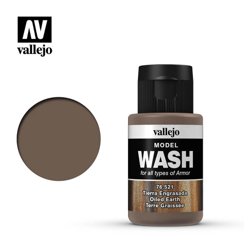 Lavis Terre "Graissée", "WASH", 35ml - VALLEJO 76521