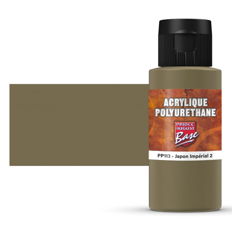 Base Acrylique Polyuréthane, Japon Impérial 2, 60ml - PRINCE AUGUST PP113