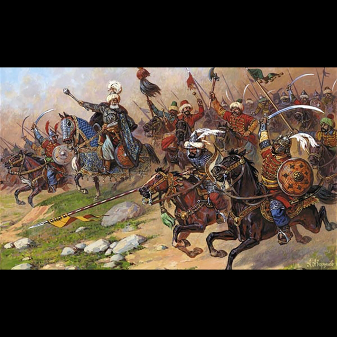 Cavalerie Turque 16/17ème siècle - 1/72 - ZVEZDA 8054