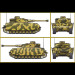 2 tanks M7 Priest / Kangaroo - 1/72 - ITALERI 7513