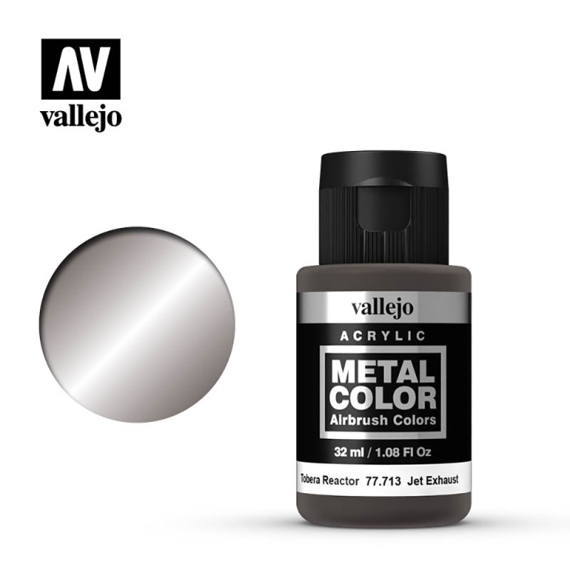 Peinture "Sortie de réacteur", Metal Color 32 ml - VALLEJO 77713 Peinture "Sortie de réacteur", Metal Color 32 ml - VALLEJO 77713