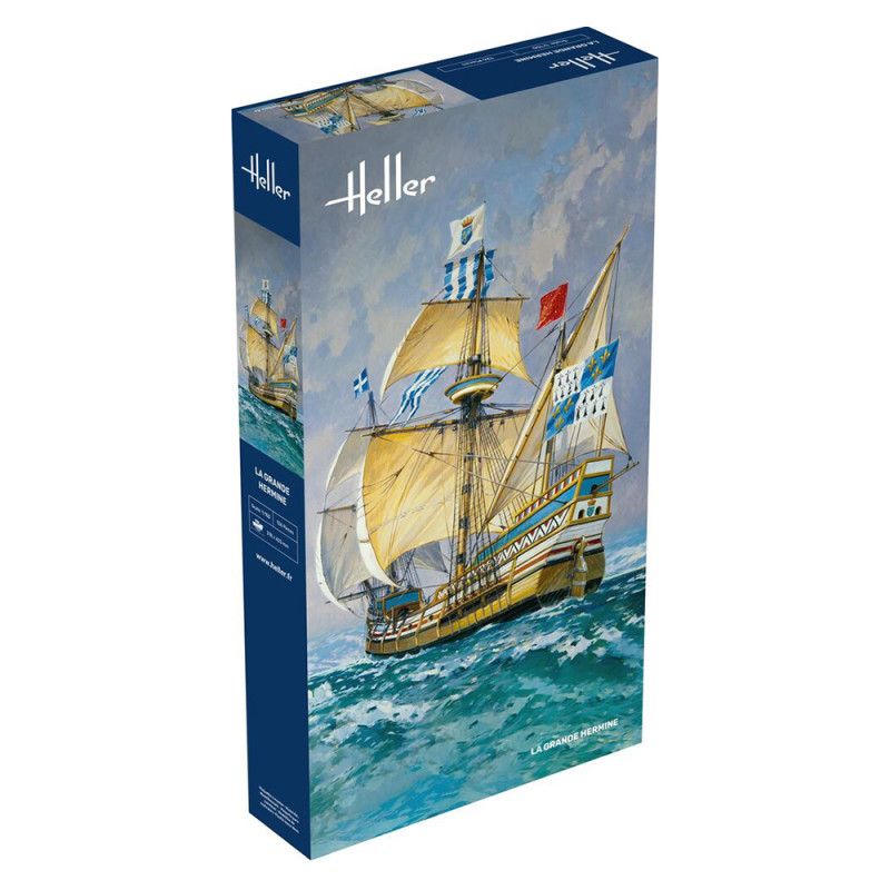 Bateau "La Grande Hermine" - HELLER 80841 - 1/150