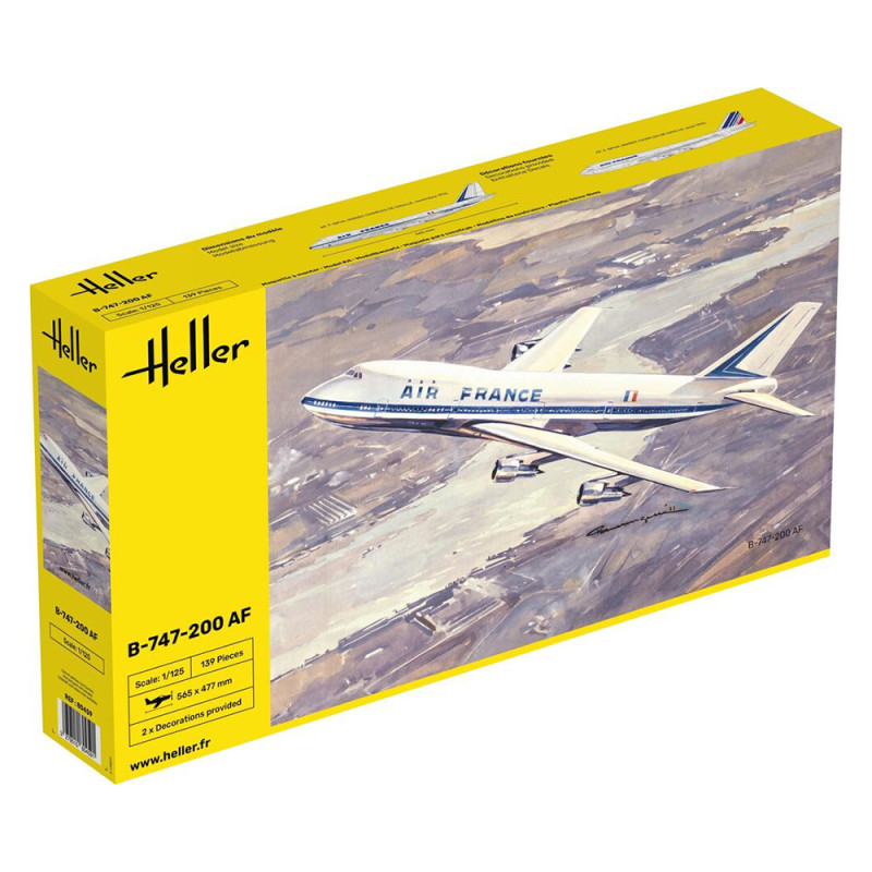 Boeing B-747 200 AF - HELLER 80459 - 1/125