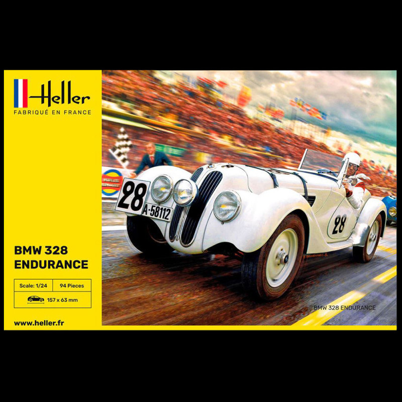 BMW 328 "Endurance" 1936-1939 - HELLER 80782 - 1/24