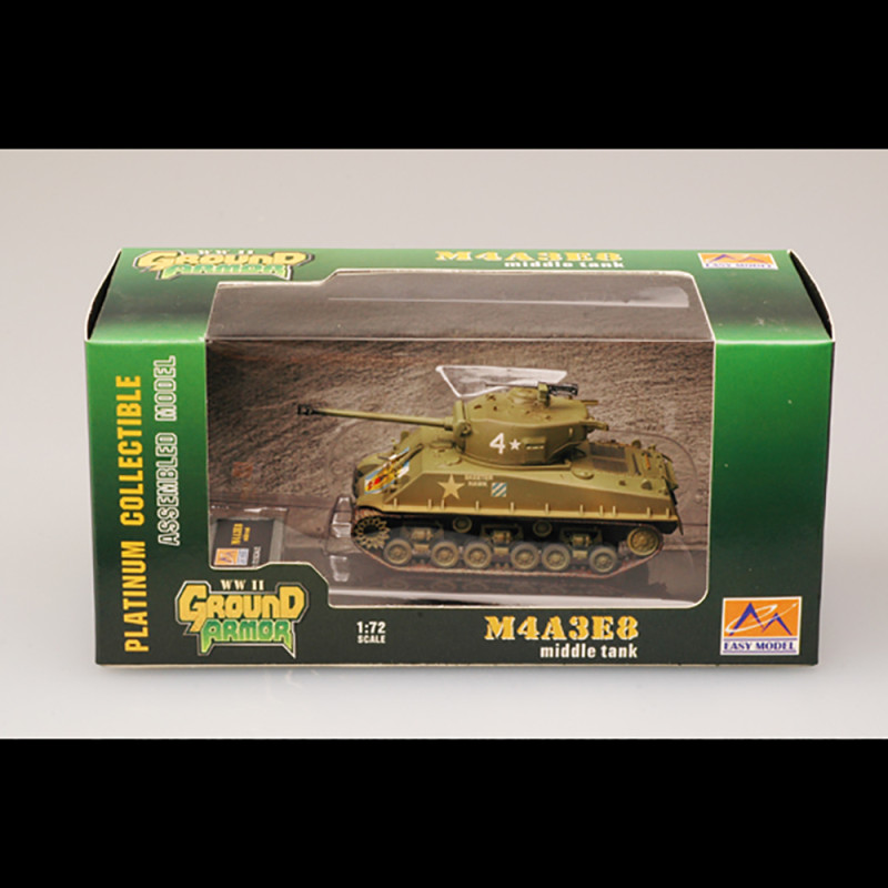 Char / Tank M4A3E8 64e - EASY MODEL 36259 - 1/72