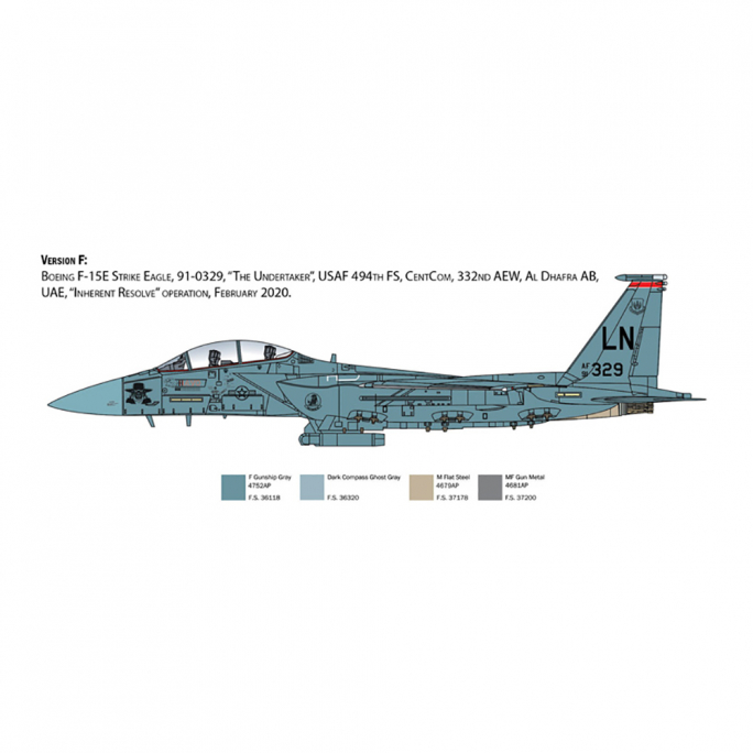 F-15E Strike Eagle - ITALERI 2803 - 1/48