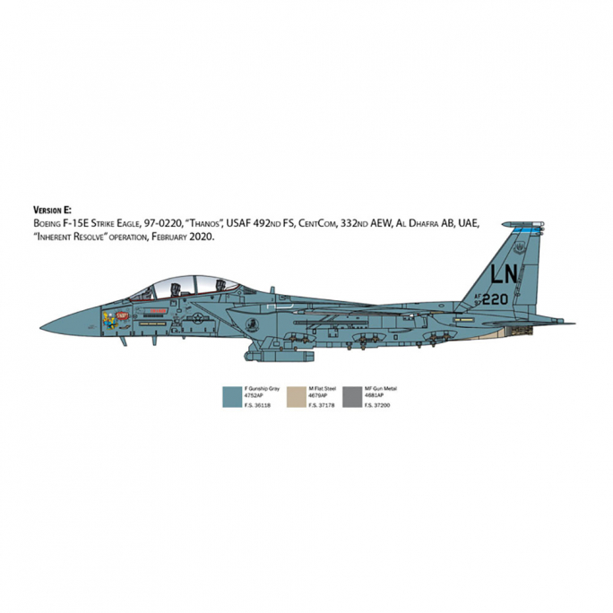F-15E Strike Eagle - ITALERI 2803 - 1/48