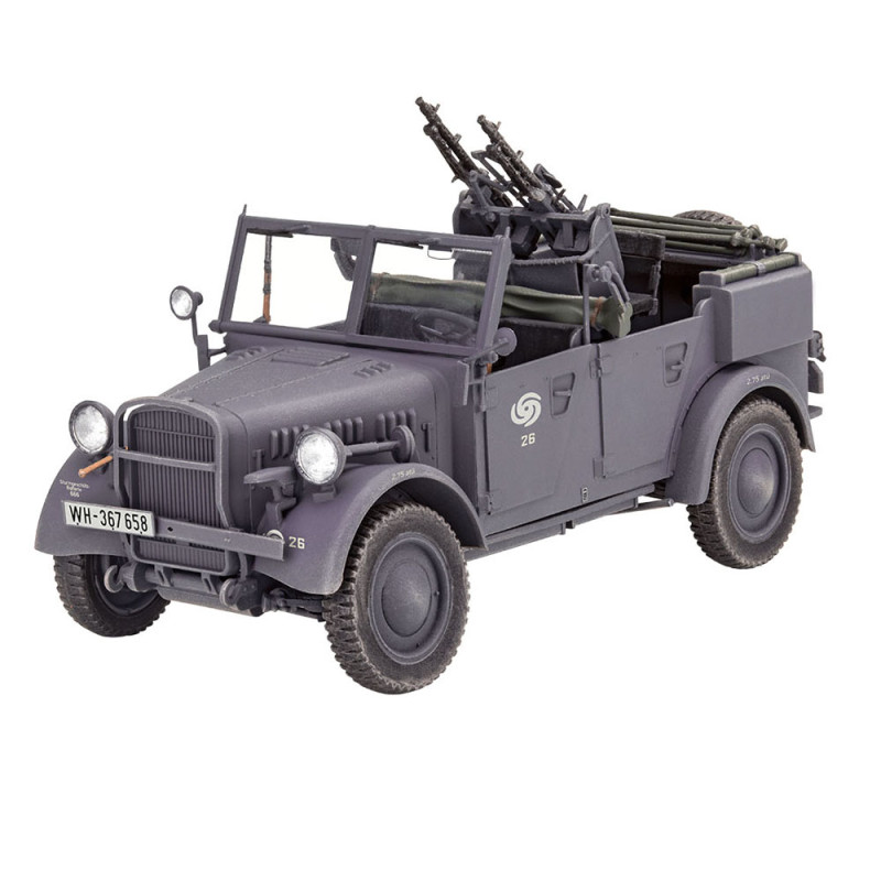 Véhicule Anti-Aérien Kfz.4 avec mitrailleuse jumelée - REVELL 3339 - 1/35