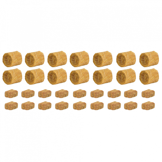 Balles de foin rondes (x14) et carrées (x18) - FALLER 181286 - HO 1/87